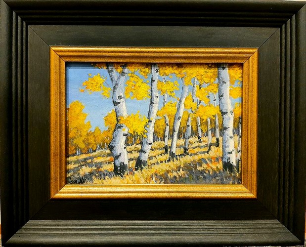 Click to view detail for Hillside Fall Colors 5x7 $230